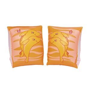 Kids Armbands Floaties, Dolphins, Ages 3-6, 6.5" x 5" x 6" Inflated, H2O Go!